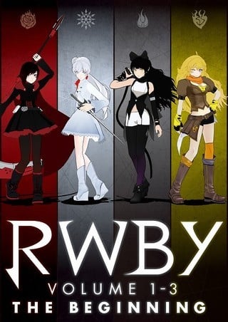 RWBY Volume 1-3: The Beginning 2017 动漫海报