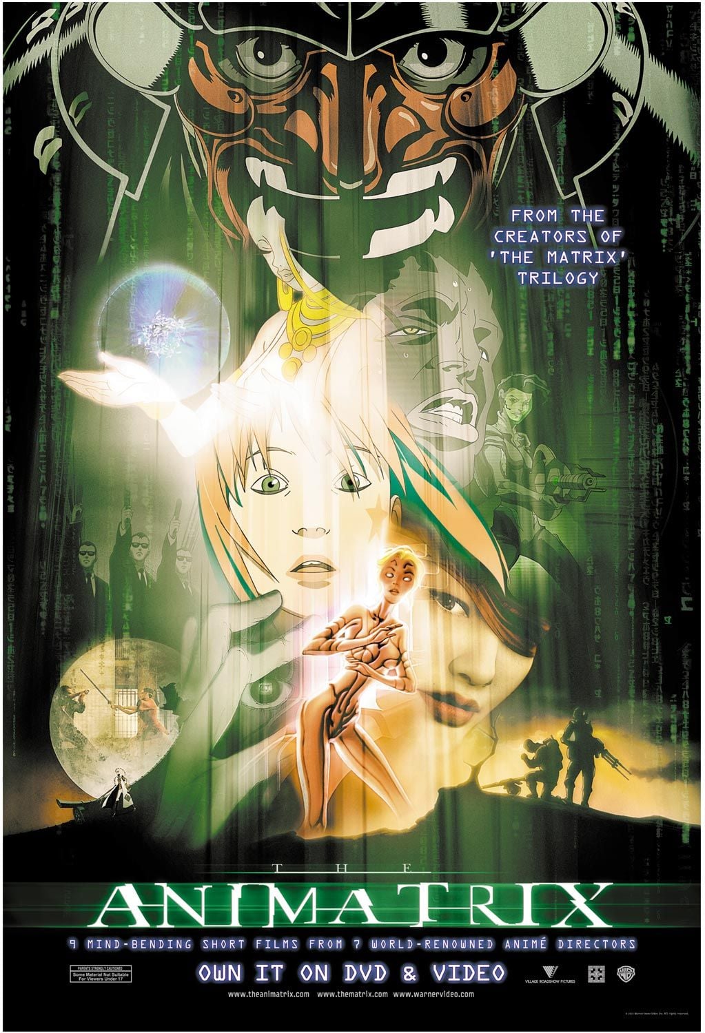黑客帝国动画版 2003 动漫海报